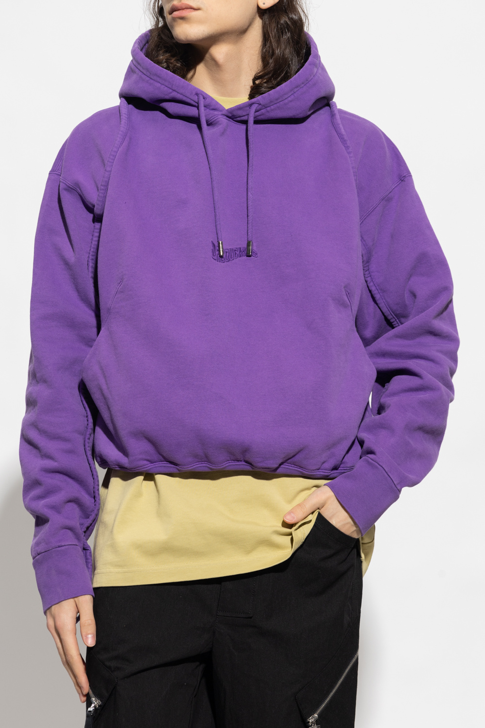 Hoodie manche courte hotsell